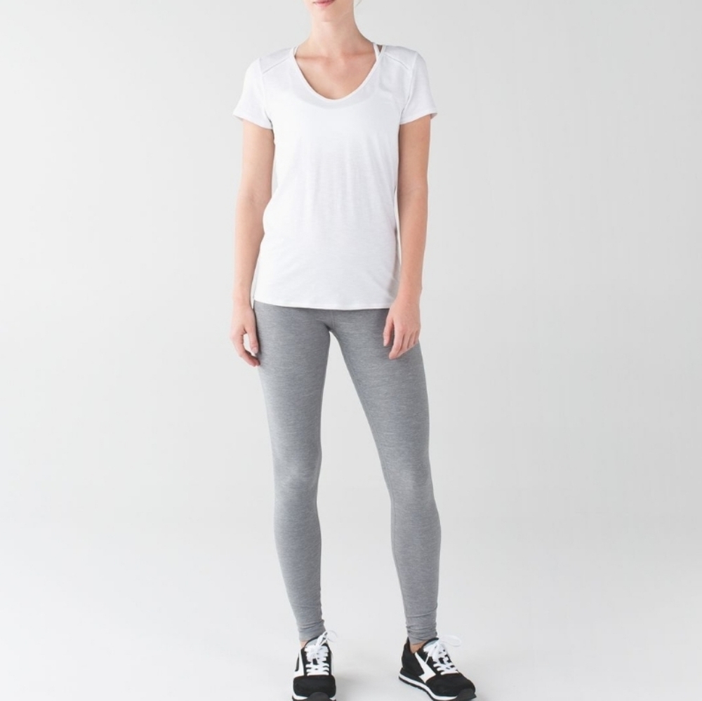 Lululemon Wunder Under Pant III Heathered Slate, 4